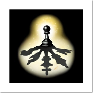 Motivation - the power within - Chess pieces Posters and Art